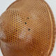 Colonial hat in rattan canning 70s