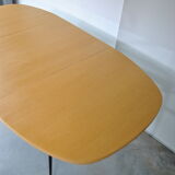 Liftable coffee table Smorrebrod 1960 in Teak