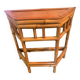 Small vintage bamboo shelf