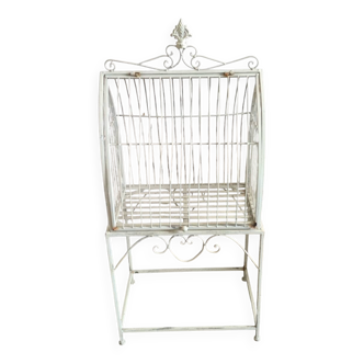 Iron liquor cabinet console table