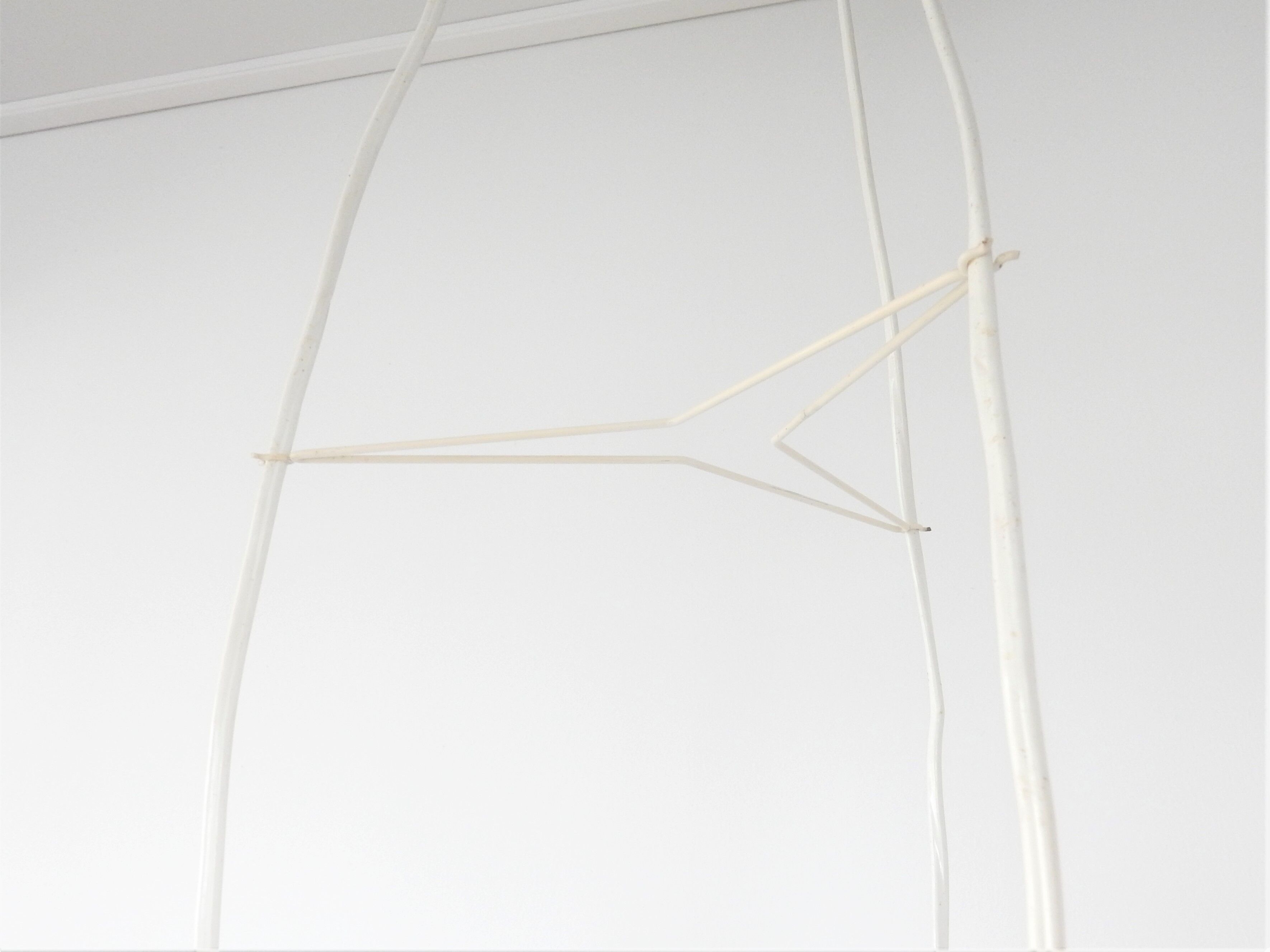 Rare set of 3 conical pendant lamps by Alf Svensson for Bergboms, Sweden 1950's, 2 available