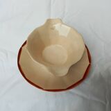 Digoin Sarreguemine gravy boat