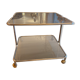 Smoked glass coffee table