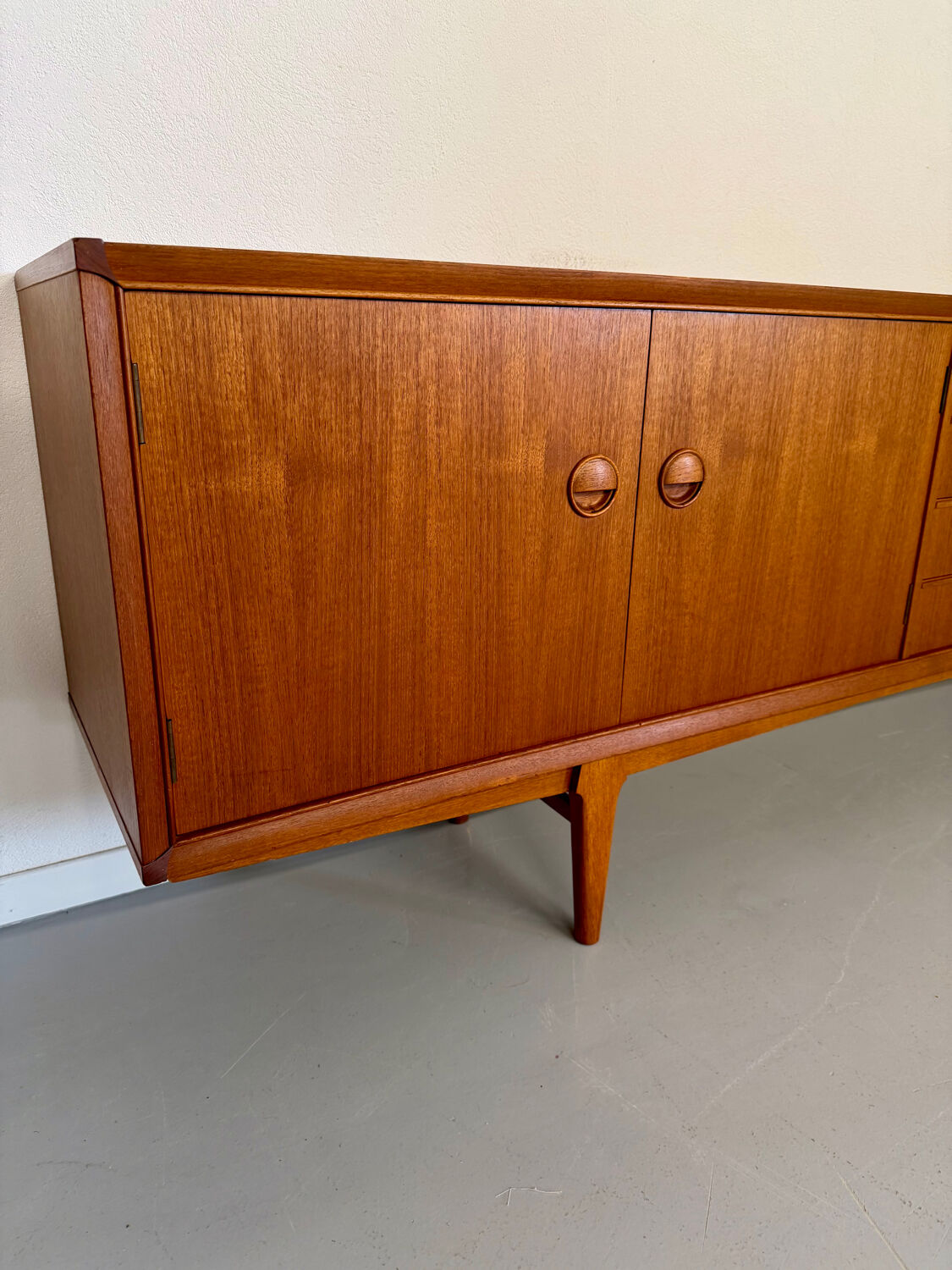 Vintage Scandinavian sideboard designed by Marten Franckena Fristho.