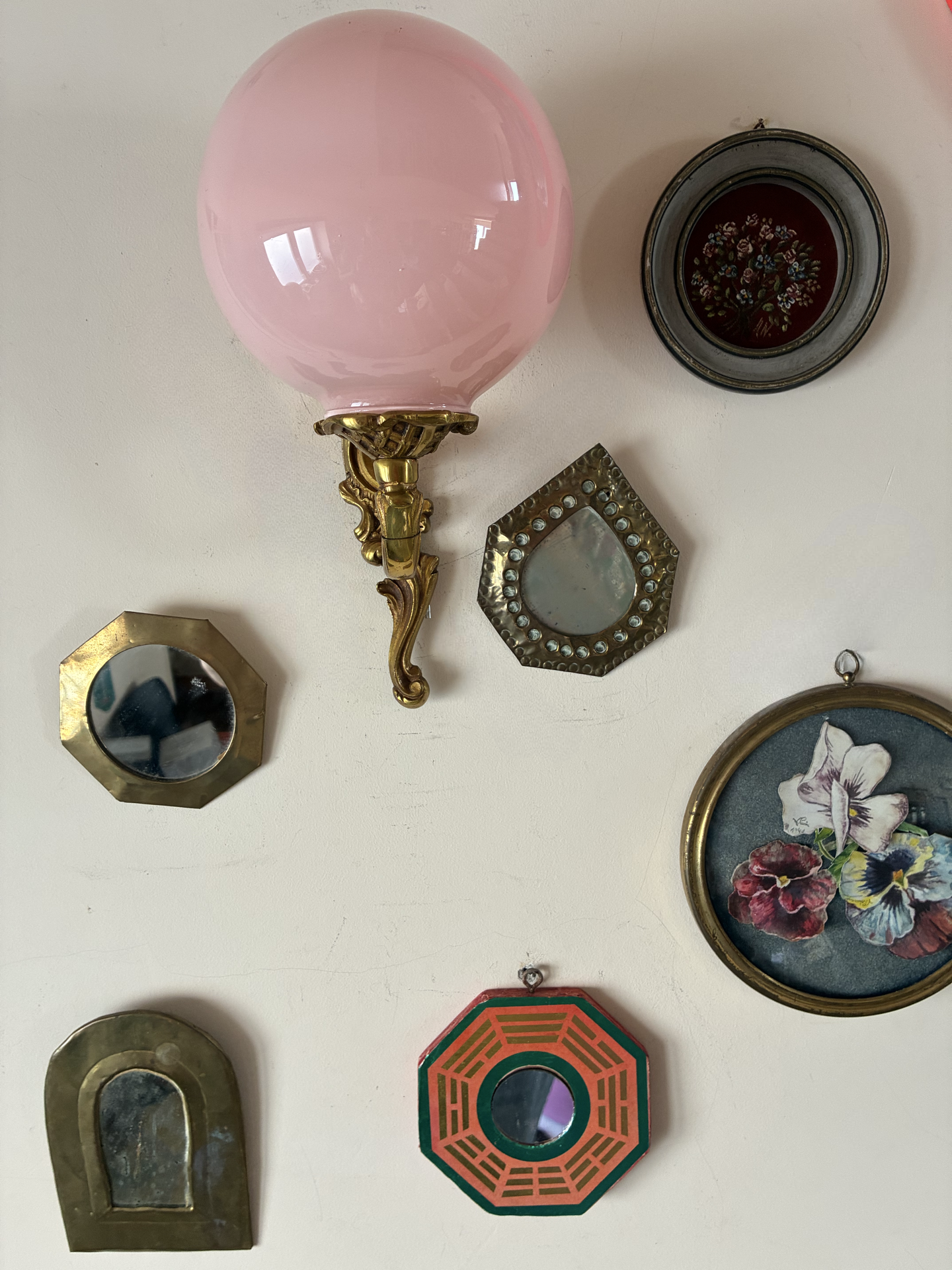 Antique wall sconces