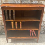 Petite Bibliothèque ou Bibus en Chêne de style Louis XV