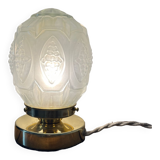 Art Deco globe table lamp