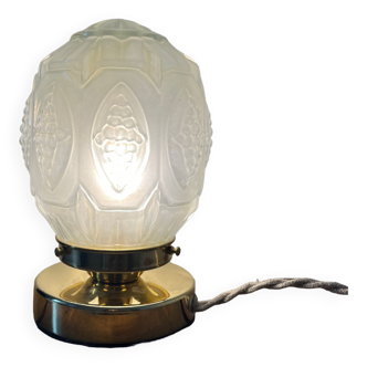 Art Deco globe table lamp