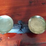 Old iron cast iron scale forge 1 kg and 11-weight box
