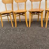 Set of 4 vintage bistro chairs