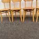 Set de 4 chaises bistrot vintage