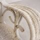 Vintage bamboo, rattan armchair with armrests, 1950s
