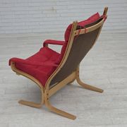 1970s, Norwegian design by Ingmar Relling, model "Siesta", set of 2 chairs.