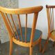 Set of 6 vintage chairs with mismatched bars