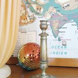 vintage brass candlestick