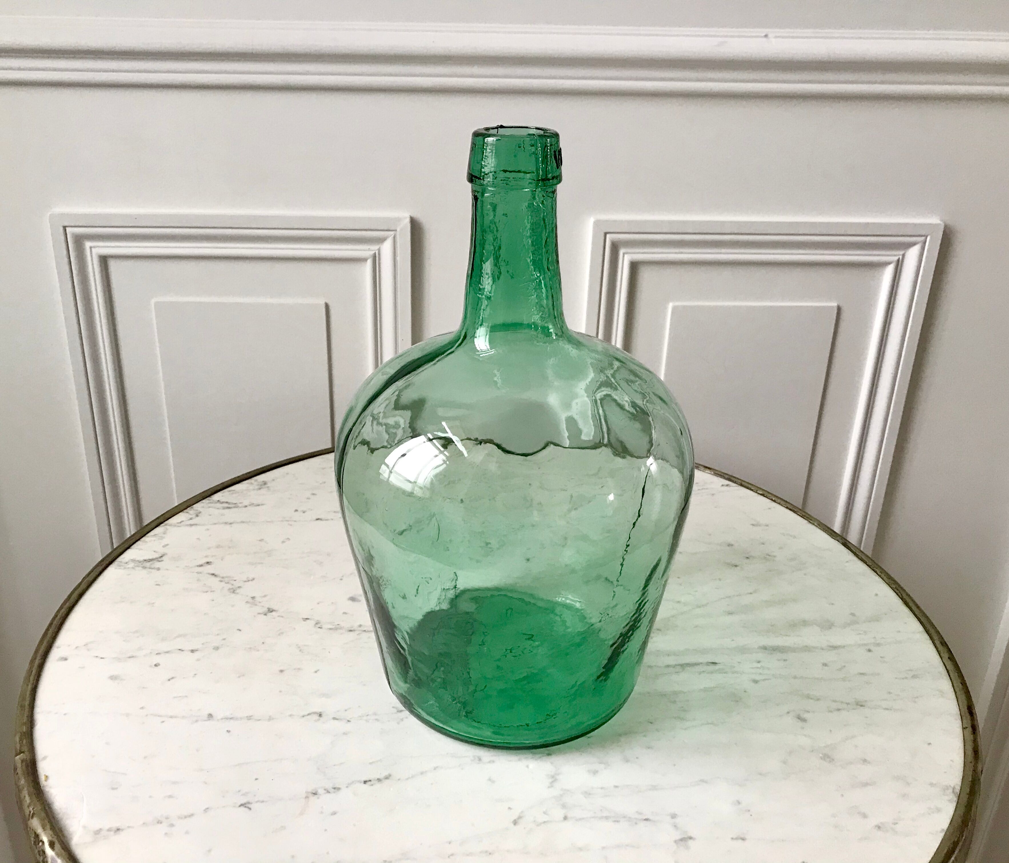 Dame-Jeanne VIRESA green color