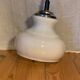 White opaline chandelier