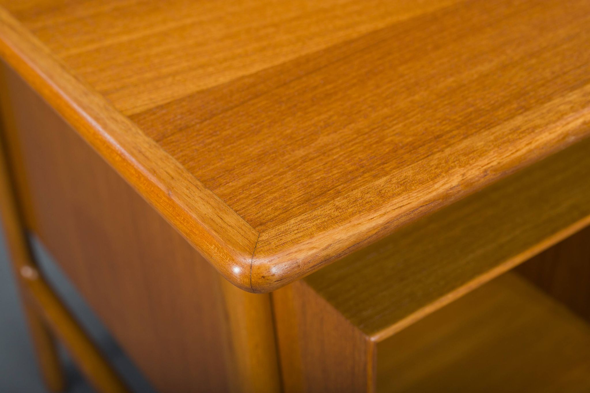 Model 75 Teak Desk by Gunni Omann for Omann Jun Furniture Factory, 1960s