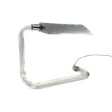 Peter hamburger, crylicord modernist crylicord desk lamp, knoll international, 1960s
