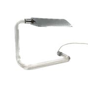 Peter hamburger, crylicord modernist crylicord desk lamp, knoll international, 1960s
