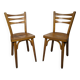 Paire de chaises bistrot Baumann