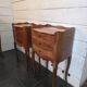 Pair of Louis XV style cherrywood bedside tables