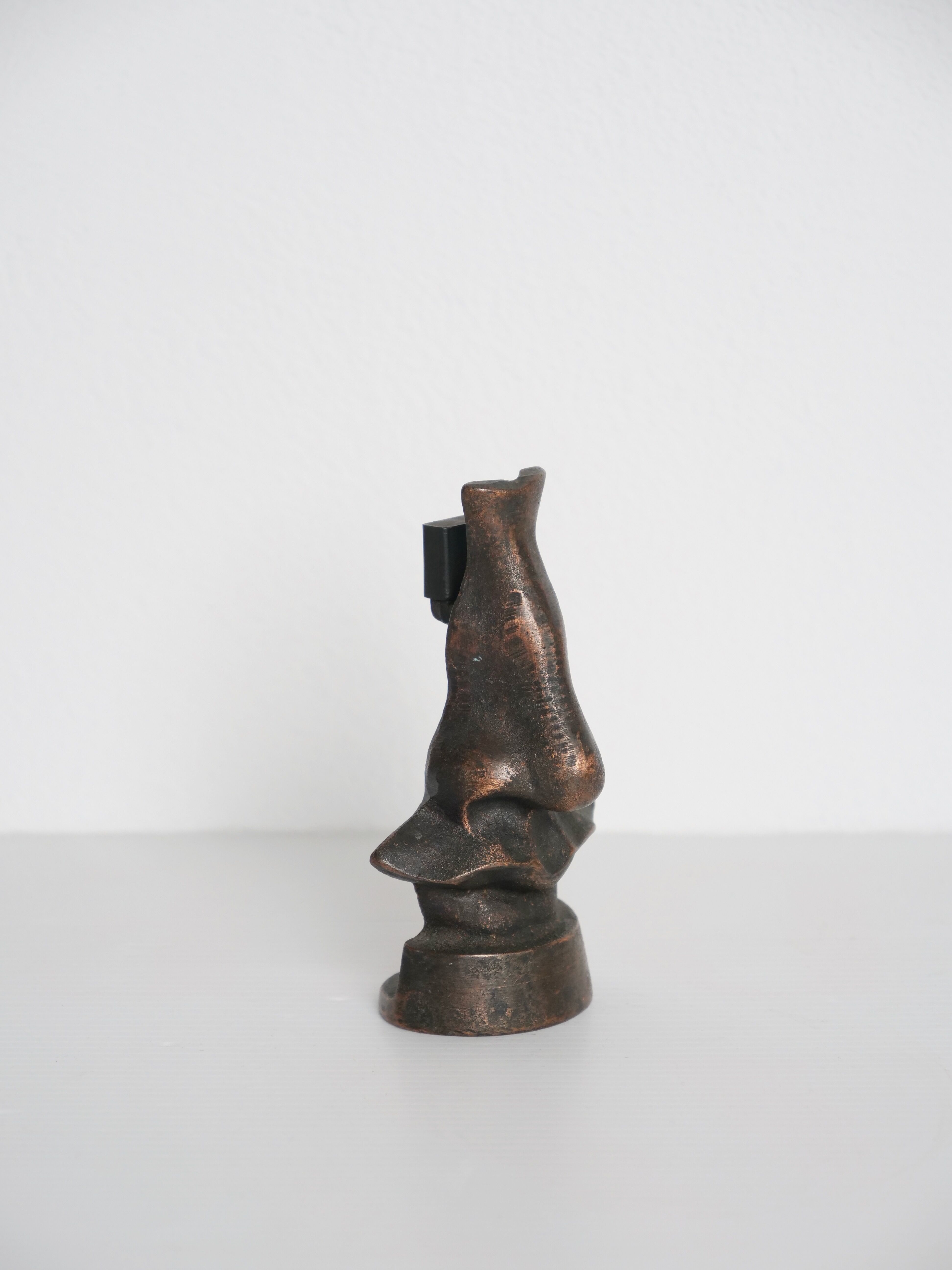 bronze nose sculpture Salvator Dali style