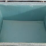 Vintage wicker sewing box 60