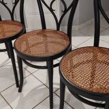 Michael Thonet 1920 Vintage Bistrot Suite 4 Chairs