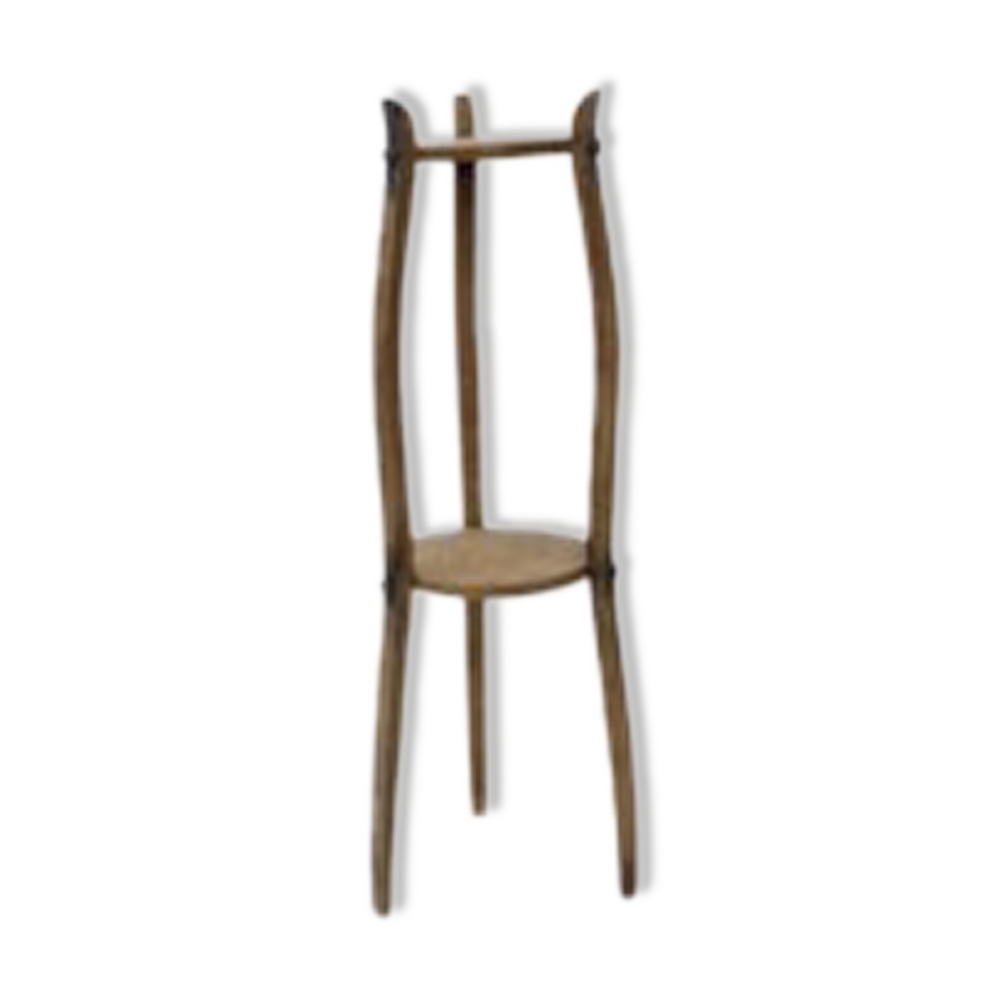 Wooden harness plant holder