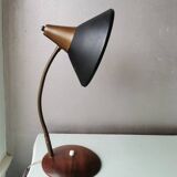Design desk lamp with conical lampshade 1970