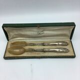 Stuffed silver salad cutlery