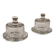2 beurriers façon cloche