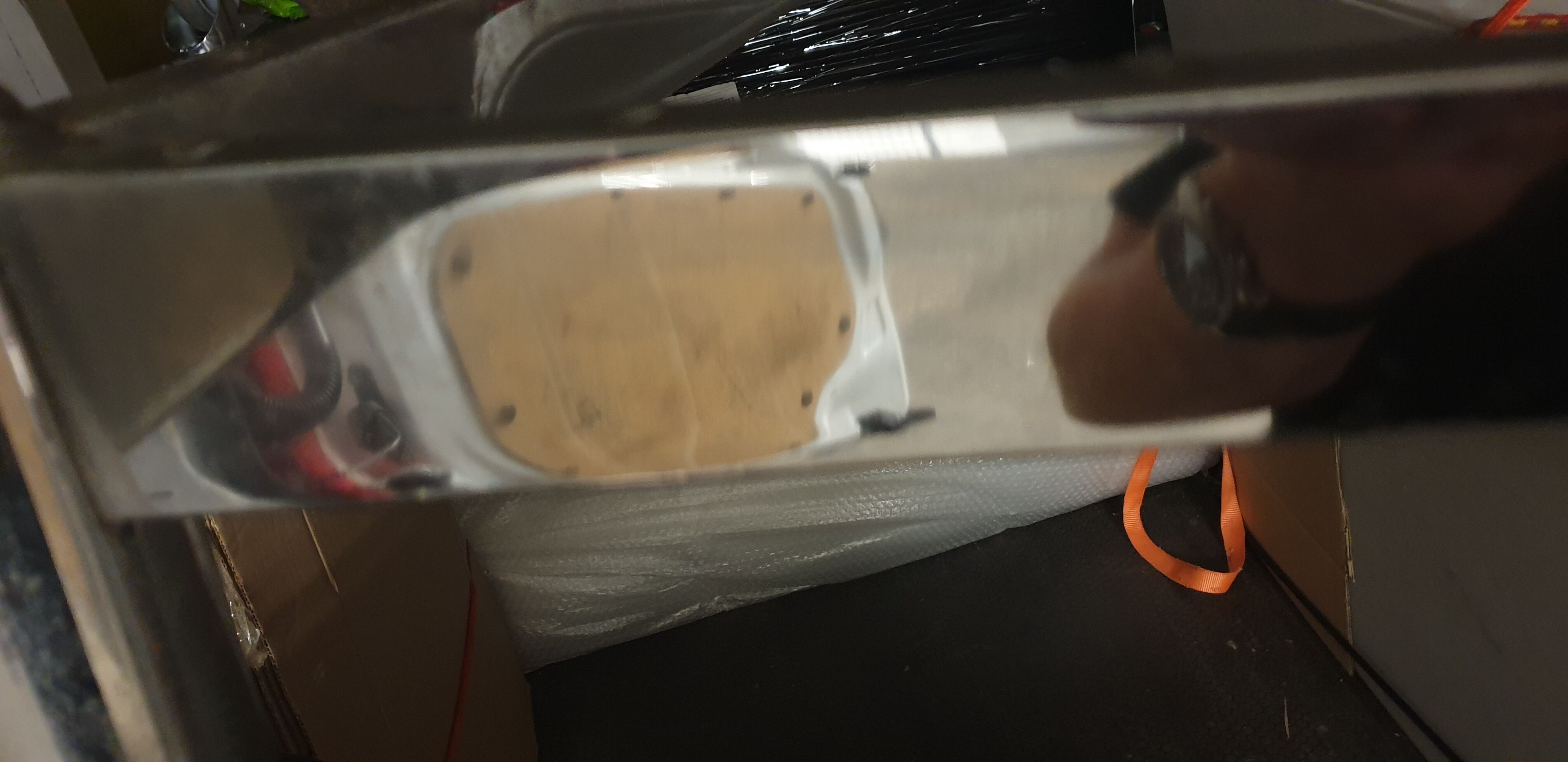 Strafor shell armchair by Randall Buck