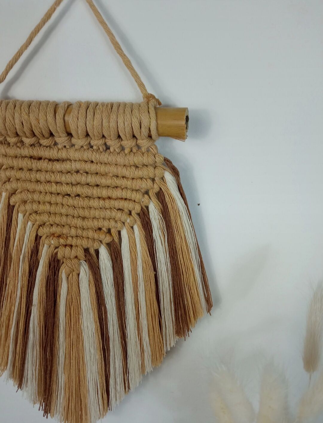 Macramé wall hanging