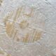 Vintage hand-embroidered tablecloth 144x147 cm