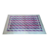 1980s Gorgeous Geometric Italian Woolen Rug by Missoni for T&J Vestor