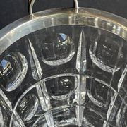 Seau à glace cristal et argent 925 – Gebrüder Deyhle