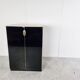 Bar en verre noir, années 1970