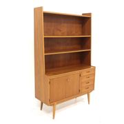 Secrétaire scandinave en teck et en chêne, Suède, 1960