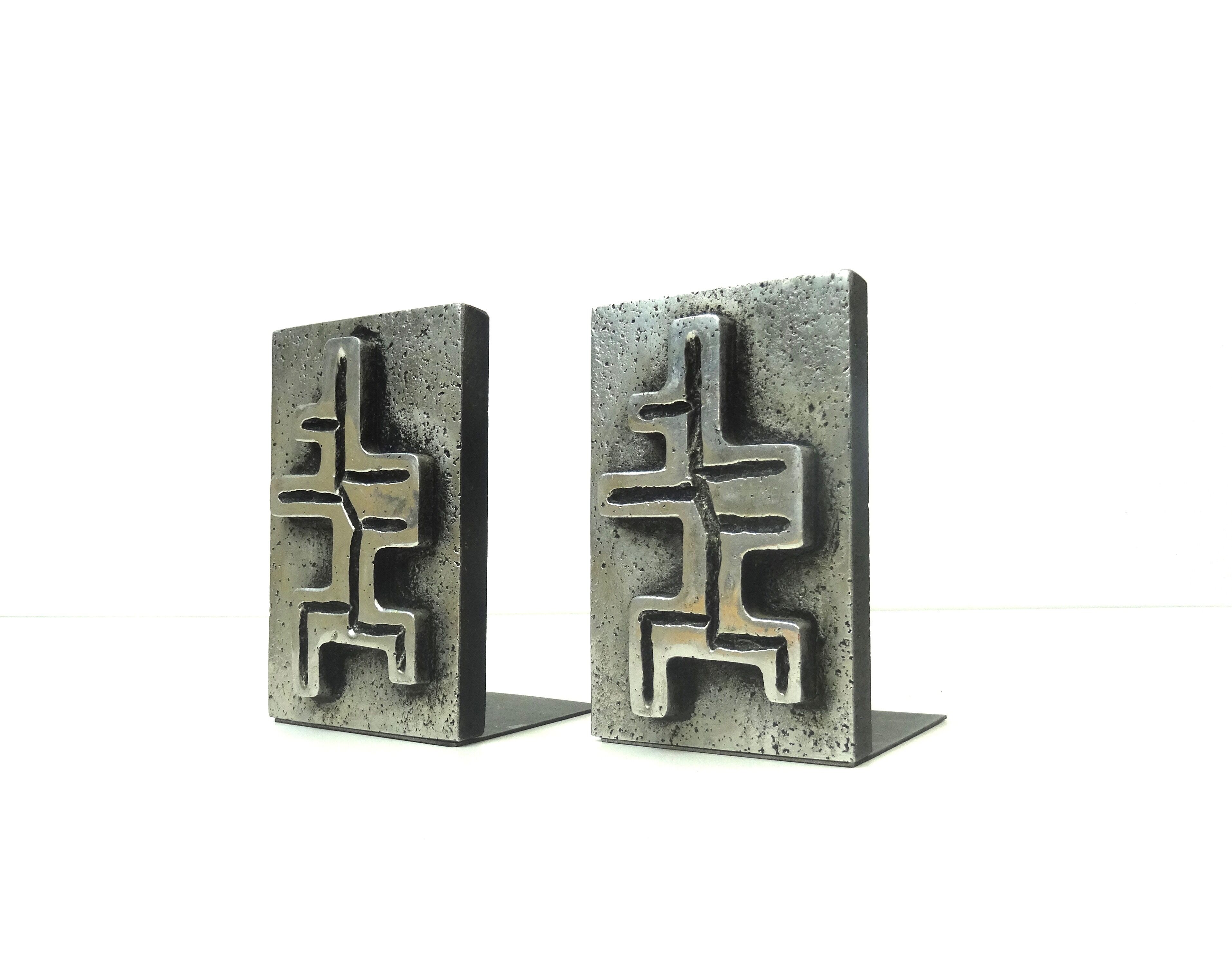 Pair of mid century bookends