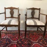 Pair of antique armchairs