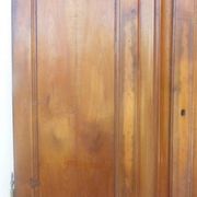 Pair of antique cherry wood cabinet doors from the 19th century in their original part