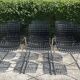 Série de 6 chaises « Moiré » par Ton Haas