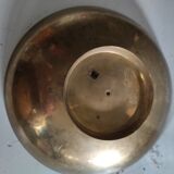 Empty pocket enamelled and brass