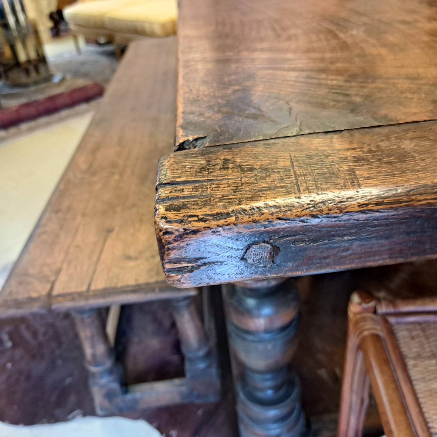 18th century refectory table