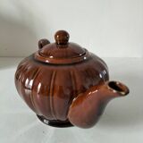 Chinese pumpkin shaped teapot