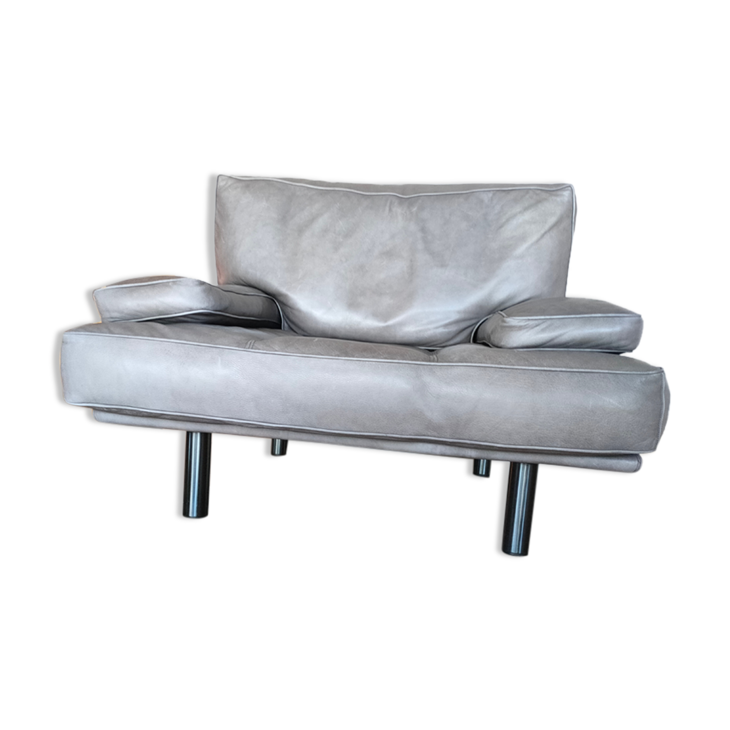 Sofa & 2 armchairs model milano 1038 by Urbino E Lomazzi Zanotta edition