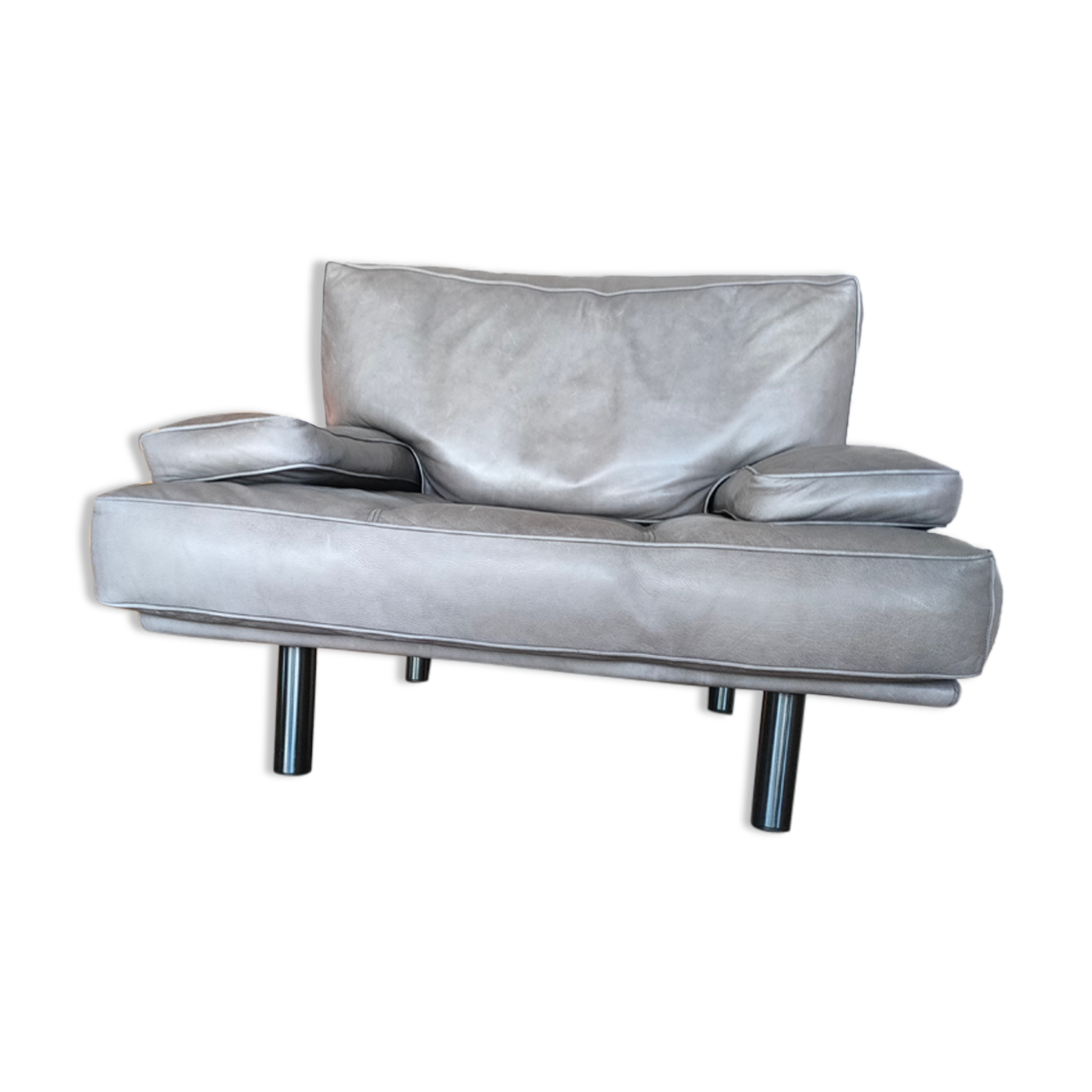 Sofa & 2 armchairs model milano 1038 by Urbino E Lomazzi Zanotta edition