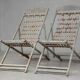 Chairs long time 1900 outside metal